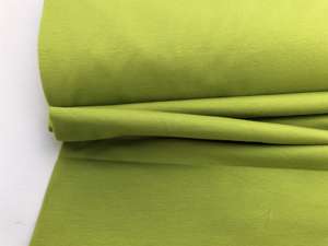 Bomuldsjersey - lys pistacie